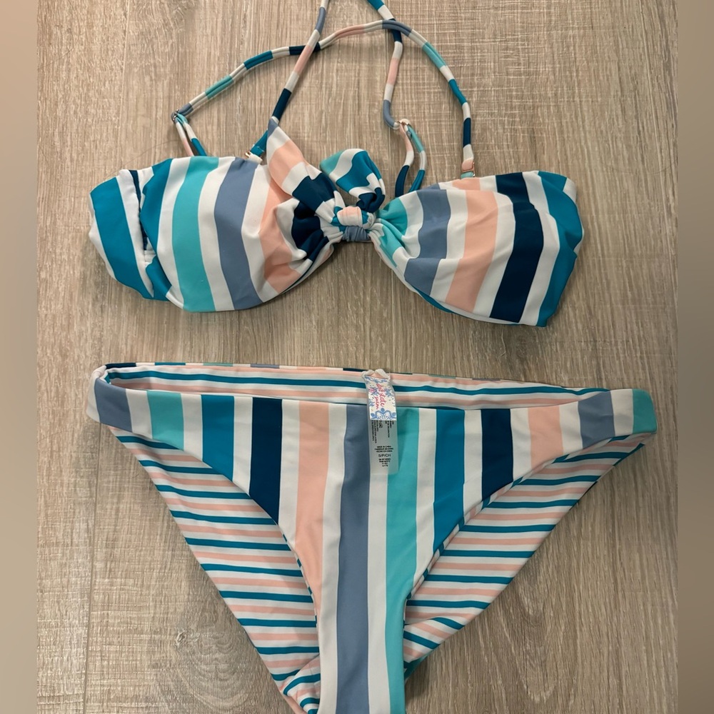 NWOT Altar’d State Swim Top and Bottom Set Size Small
